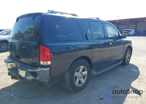2007 Nissan Armada Se из США, поврежденный, VIN 5N1BA08A87N716219